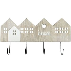 Rustic Wooden House Wall Hook